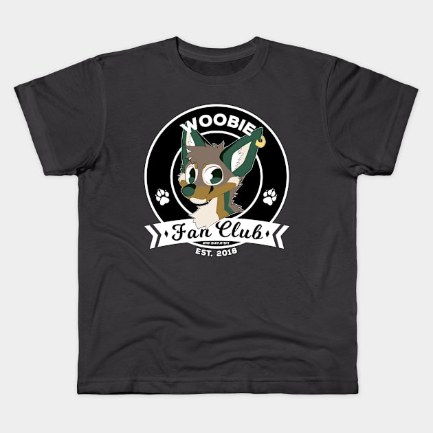 Woobie Fan Club Kids T-Shirt by lucaslytle